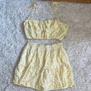 2 piece skirt set